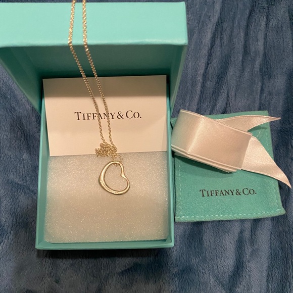 Tiffany & Co. Elsa Peretti Open Heart Pendant - Picture 1 of 6